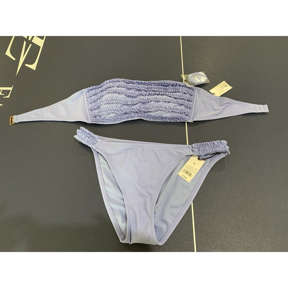 Shade & Shore Women's 2 PIECE SWIMSUIT Purple Size XL  NWT